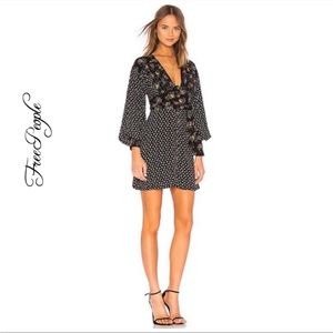 NWT Free People Wonderland Mini Dress